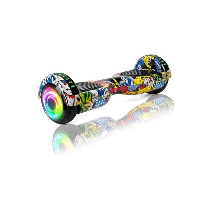 Hoverboard Electrique , Music Bluetooth, lumineux 6.5 Pouces + Kit De Protection