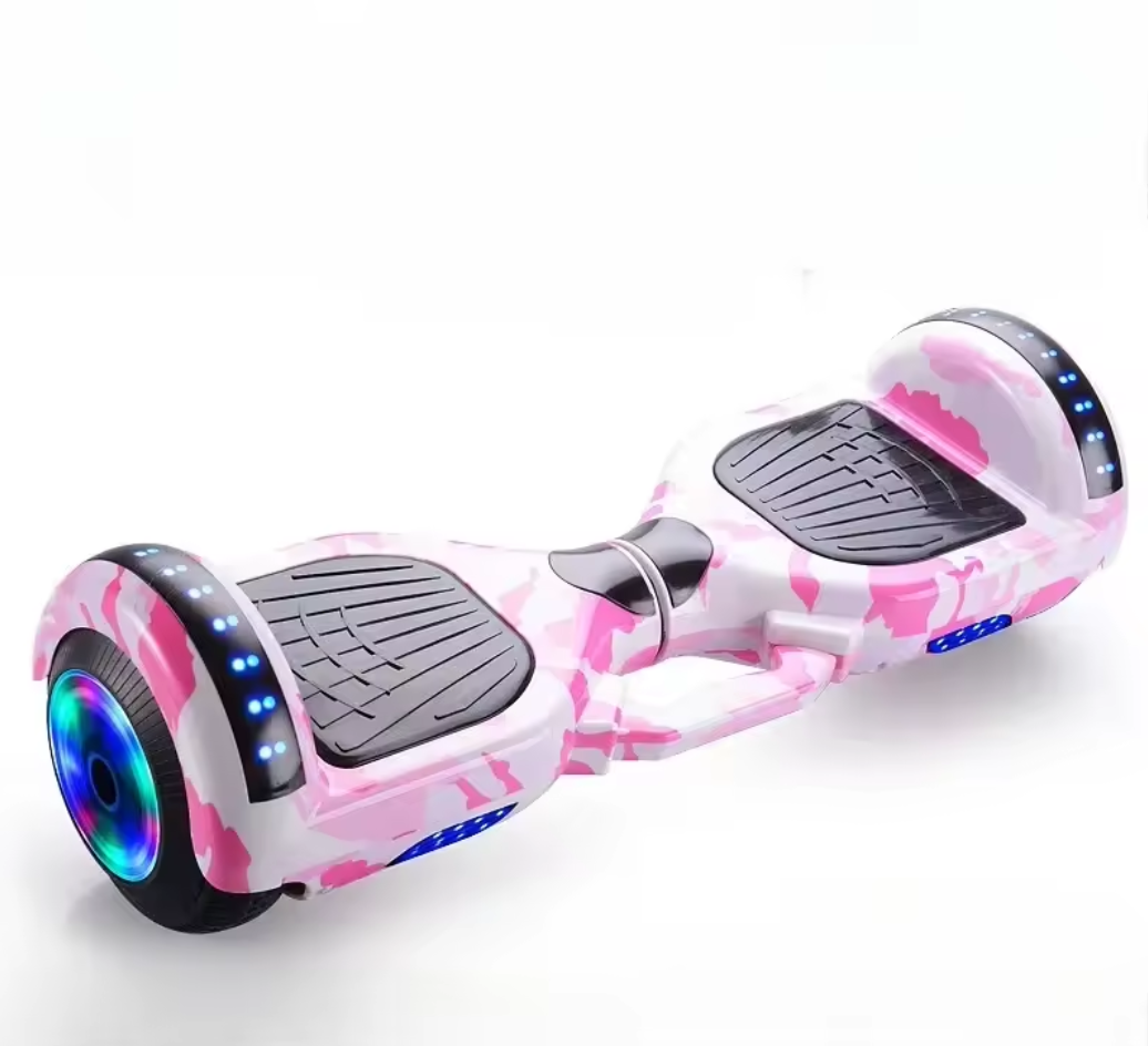 Hoverboard Electrique , Music Bluetooth, lumineux 6.5 Pouces + Kit De Protection